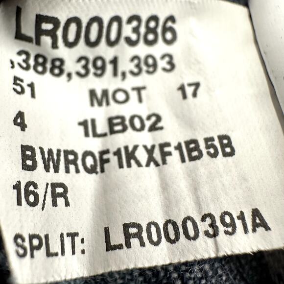 L.L. Bean Double L Jeans Ultra High-Rise Elastic Waist Tapered Flannel-Lined 16 - Picture 5 of 6